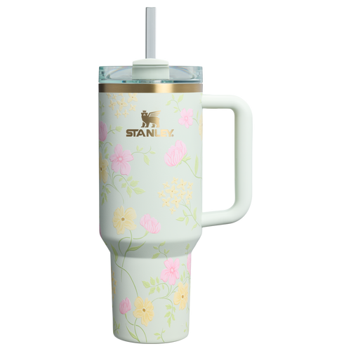 Car-Cup Friendly The Easter Quencher H2.0 Flowstate Tumbler D256K - Premium Stainless Steel Straw Cup for All-Day Hydration - Spring Blossoms