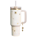 Car-Cup Friendly The Quencher Luxe H2.0 Flowstate Tumbler D368A - 40oz Large Capacity Car-Cup Friendly Quencher - Starlight Shimmer