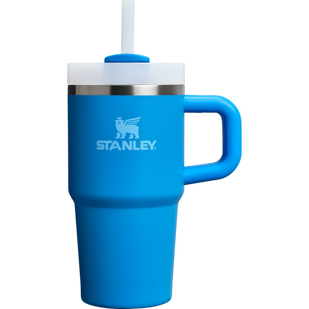 Large Capacity The Quencher H2.O Flowstate Tumbler | Stanley Create D274S - Double-Wall Vacuum Insulated Travel Tumbler with Straw Detail