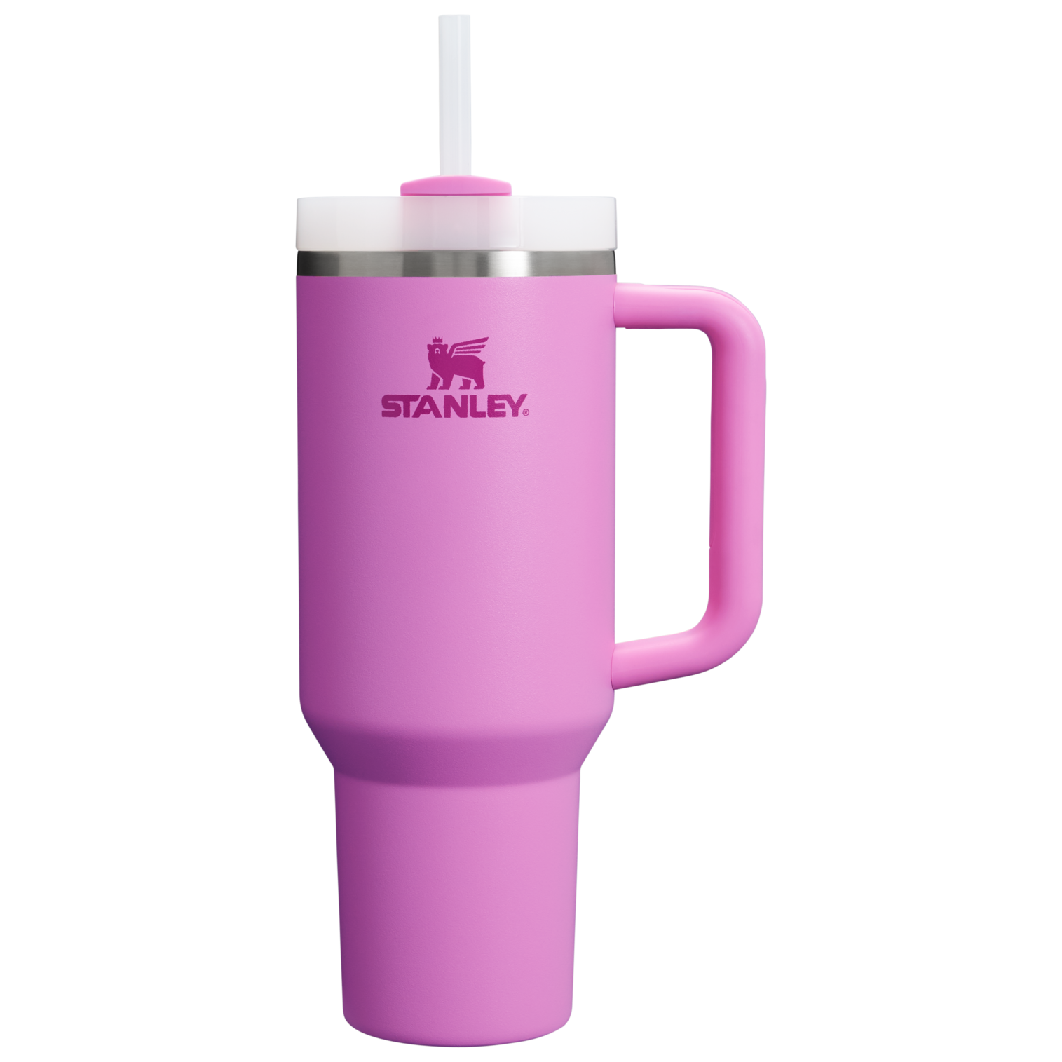 Insulated Travel The Quencher H2.0 Flowstate Tumbler D050X - Double-Wall Vacuum Insulated Travel Tumbler with Straw - Peony