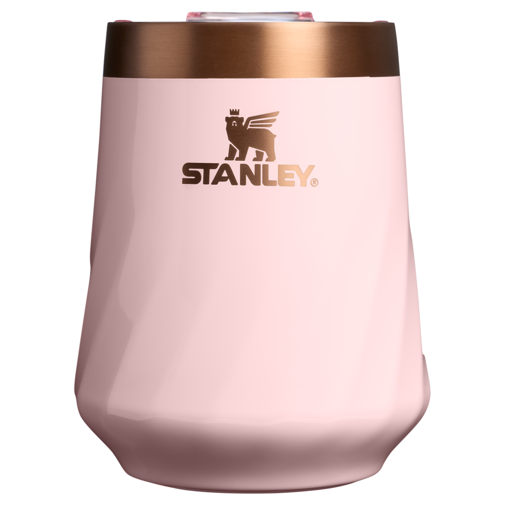 Premium Matte The Valentine’s Day Textured Reserve Wine Tumbler D233K - Premium Insulated Egg-Shaped Wine Glass for Outdoors - Pink Velvet Gloss