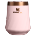 Premium Matte The Valentine’s Day Textured Reserve Wine Tumbler D233K - Premium Insulated Egg-Shaped Wine Glass for Outdoors - Pink Velvet Gloss