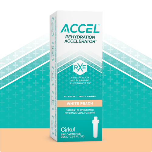 Natural Fruit Flavored Accel White Peach PJ1B - Vitamin-Infused Natural Refreshing Flavor Core - Default Title