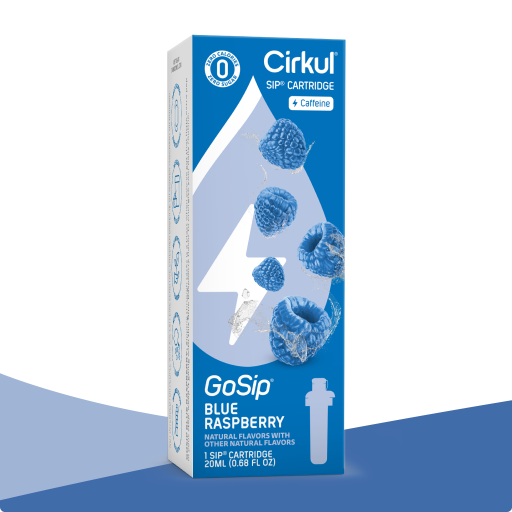 Natural Fruit Flavored GoSip Blue Raspberry H0T9 - Sugar-Free Fruit Flavor Cartridge Refill - Default Title