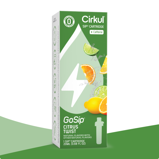 Refreshing Electrolyte GoSip Citrus Twist V1LS - Electrolyte Hydration Enhanced Taste Cartridges - Default Title
