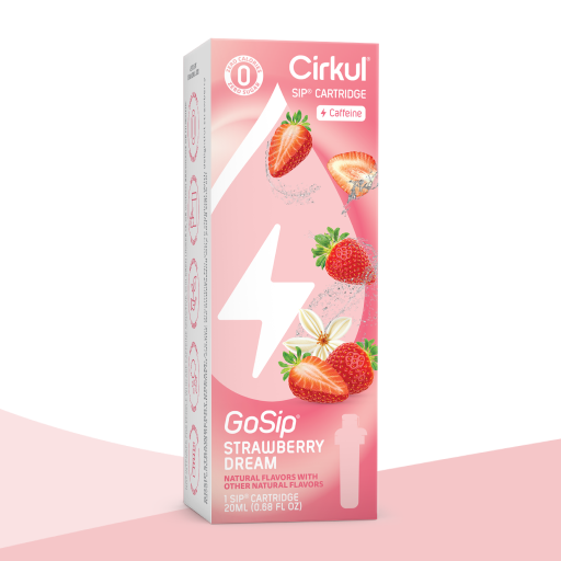 Refreshing Electrolyte GoSip Strawberry Dream OAF9 - Electrolyte Hydration Enhanced Taste Cartridges - Default Title