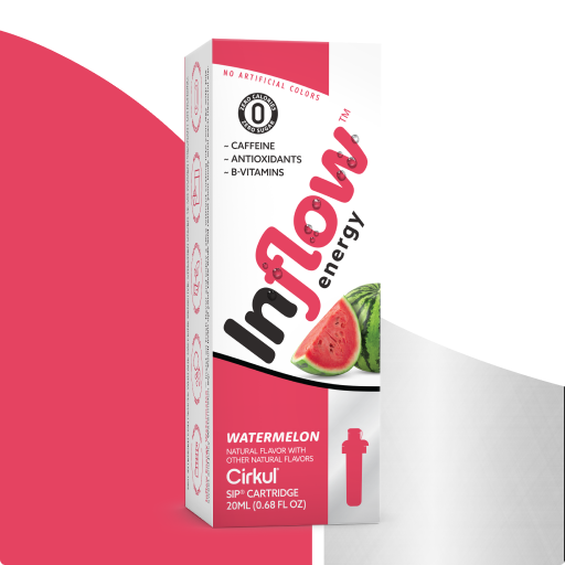Natural Fruit Flavored Inflow Energy Watermelon 8J1M - Vitamin-Infused Natural Refreshing Flavor Core - Default Title
