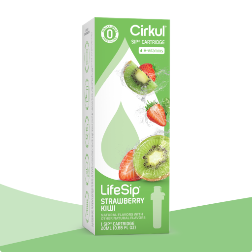 Refreshing Electrolyte LifeSip Strawberry Kiwi H4PN - Zero-Calorie Multi-Flavor Sip Pods for Water Bottle - Default Title