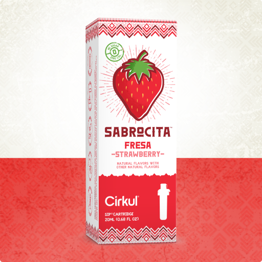 Sugar-Free Sabrocita Strawberry 3QID - Vitamin-Infused Natural Refreshing Flavor Core - Default Title