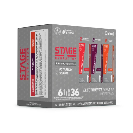 Natural Fruit Flavored Stage 6-Pack Variety Pack 4ZSP - Zero-Calorie Multi-Flavor Sip Pods for Water Bottle Detail